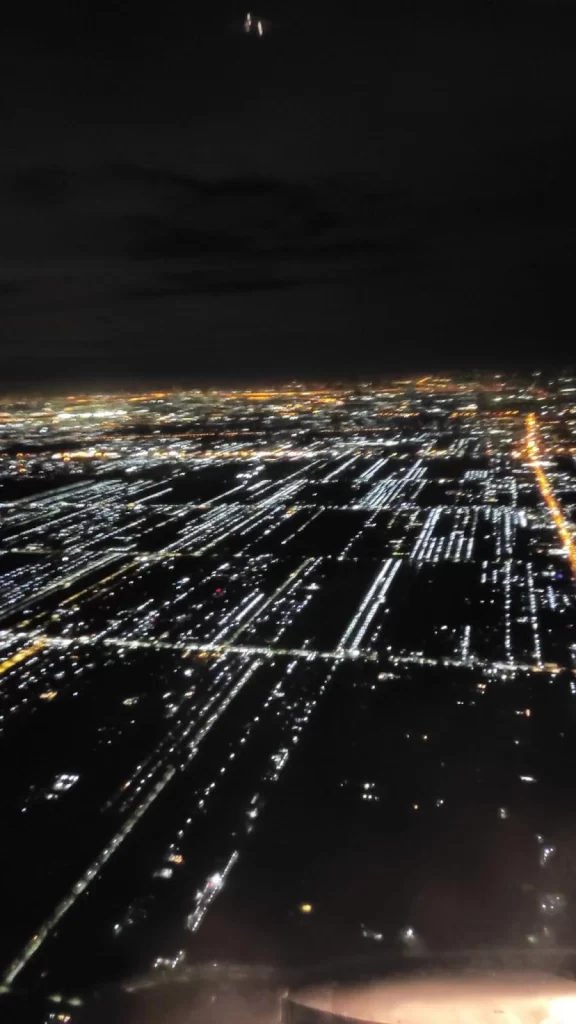 My First glimpse of Bangkok during landing.
